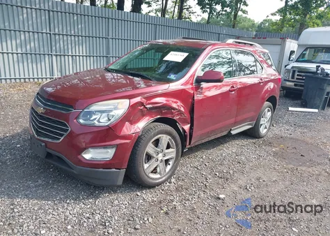 2016 Chevrolet Equinox Lt из США, поврежденный, VIN 2GNALCEK5G1127775